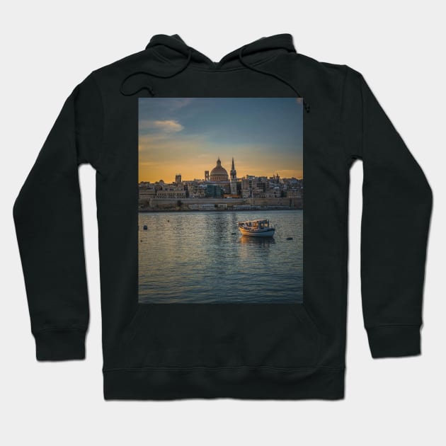 Malta Sunset Hoodie by GRKiT